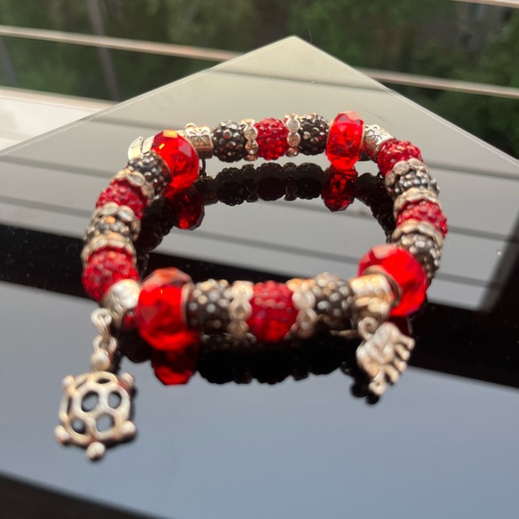 Custom Handmade Bracelet- ROLL TIDE 💎🐘 - Picture 4 of 6